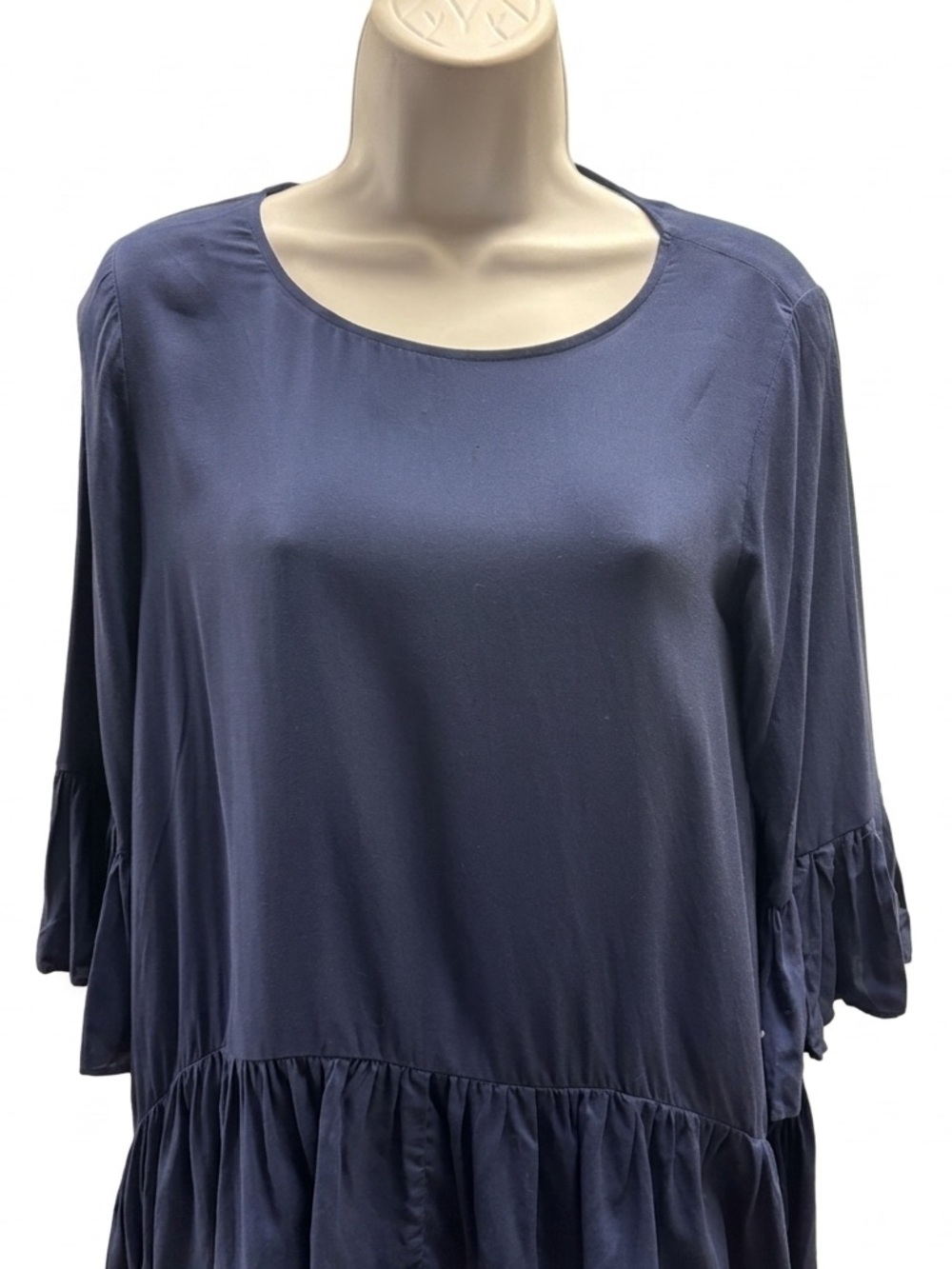 Simply Vera Vera Wang Blue Bell Sleeve Blouse